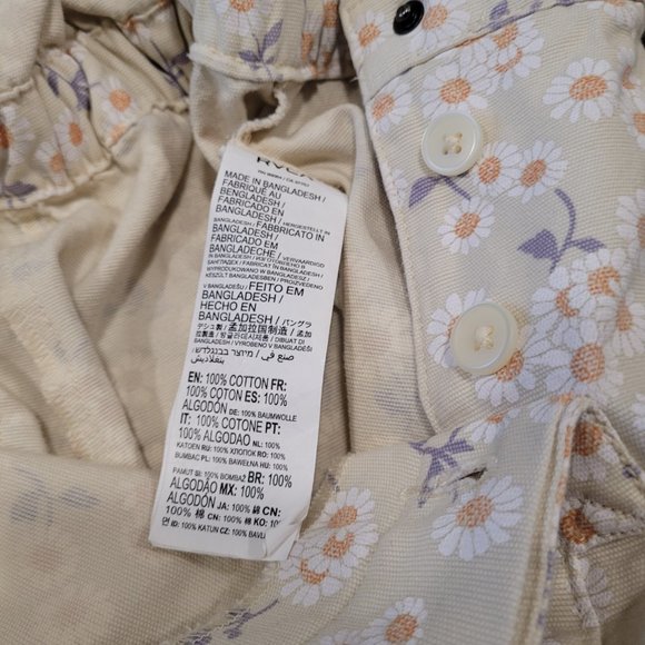 RVCA | Nightshift Short Sleeve Floral Jumpsuit | Sz. S - Picture 13 of 14